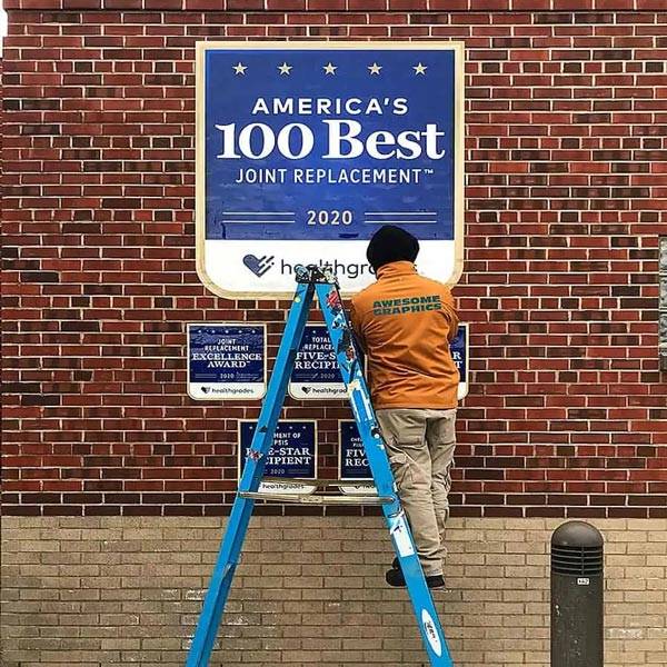 Certified graphics installation services by Awesome Graphics in Rutland, Vermont